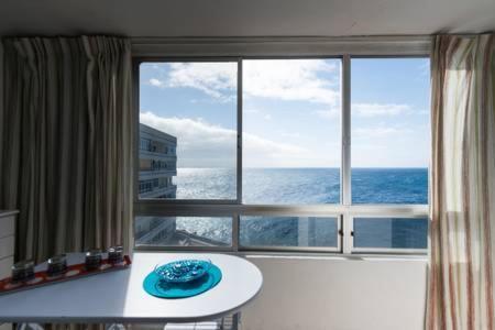 شقة La Garita  في Apartamento Fantasticas Vistas Al Mar المظهر الخارجي الصورة